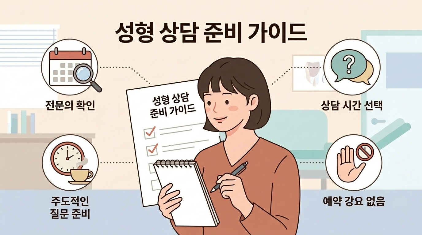 상담 예약 팁: 병원 선택을 위한 5단계 질문 체크리스트