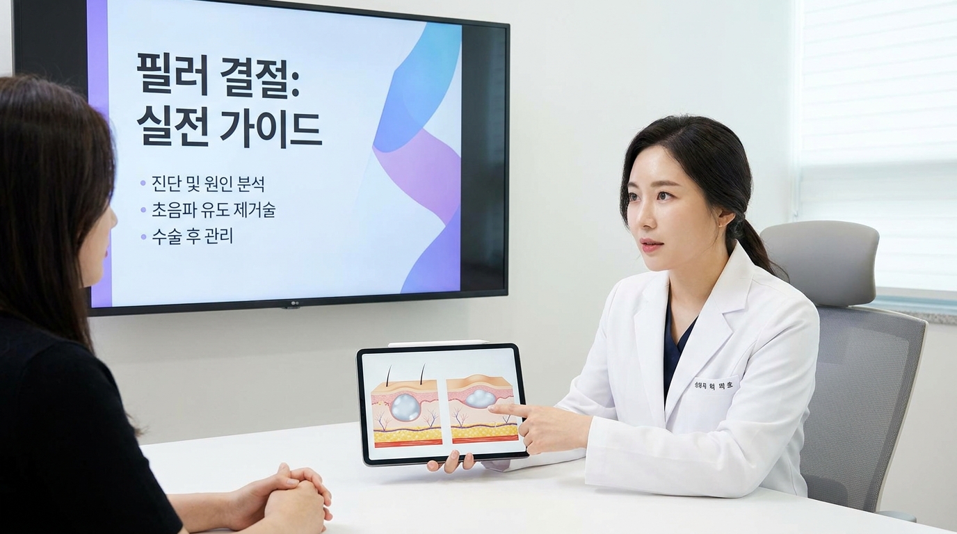 필러 결절 치료: 단단한 뭉침과 지연성 염증 상담 기준